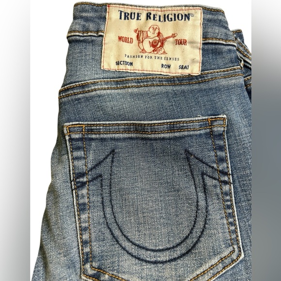 TRUE RELIGION Halle High Rise Super Skinny Jeans Women’s 27‎ Ankle - Picture 2 of 15